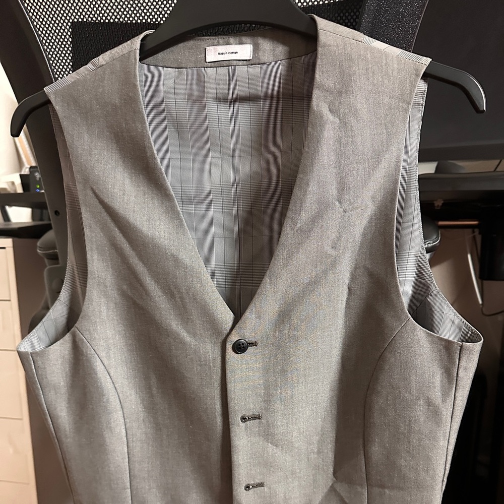 Grey vest